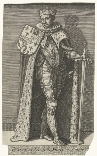 Portret van François-Hercule de Valois, hertog van Anjou