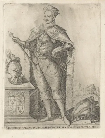 Portret van François-Hercule de Valois, hertog van Anjou