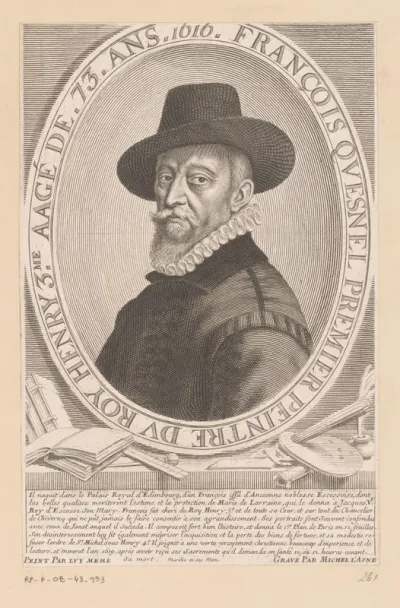 Portret van Francois (I) Quesnel