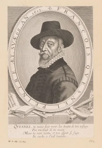 Portret van Francois (I) Quesnel