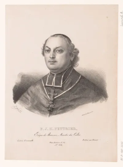 Portret van François-Jean-Hyacinthe Feutrier