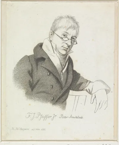 Portret van François Joseph Pfeiffer (Jr.)