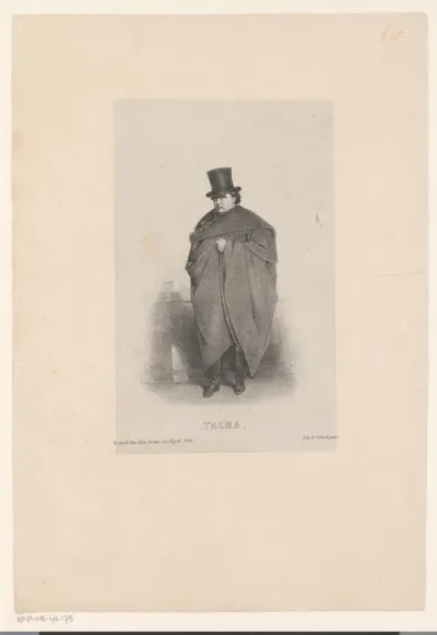 Portret van François Joseph Talma