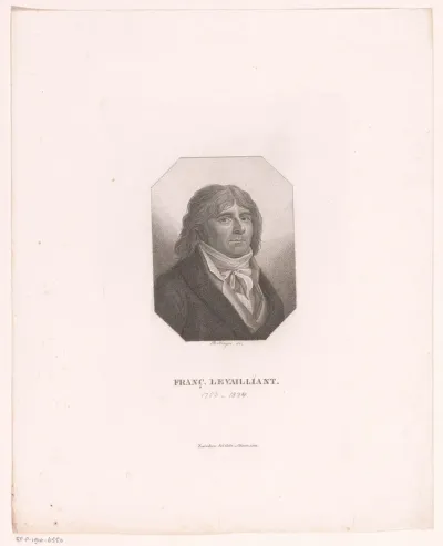 Portret van François Levaillant
