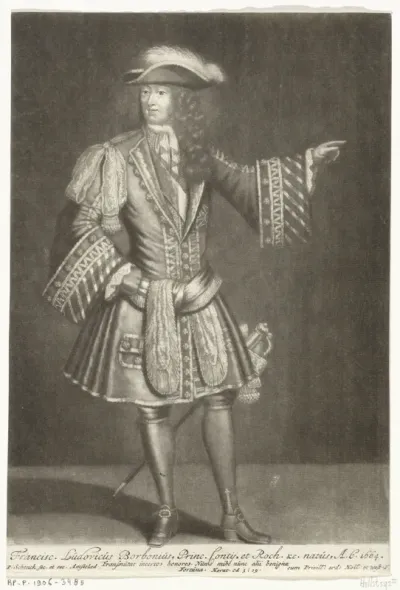 Portret van François Louis de Bourbon