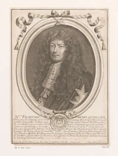 Portret van François-Michel Le Tellier, markies de Louvois