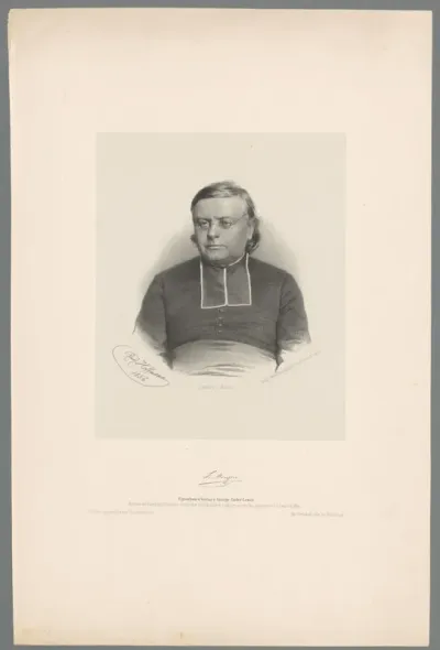 Portret van François Napoléon Marie Moigno