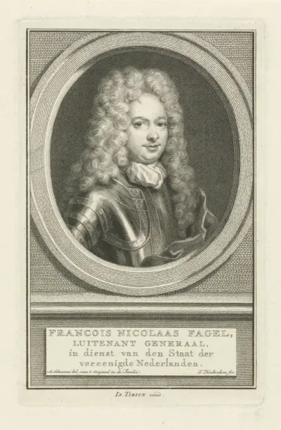 Portret van François Nicolaas Fagel