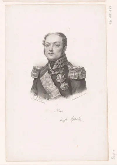 Portret van François-Nicolas-Benoît Haxo