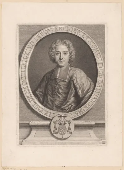 Portret van François Paul de Neufville de Villeroy