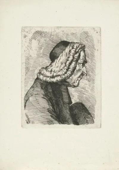 Portret van Francois-Philippe Mesenguy