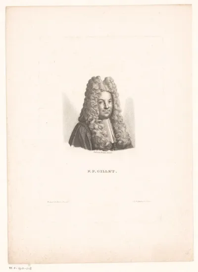 Portret van François Pierre Gillet