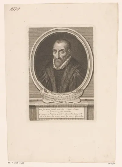 Portret van François Pithou