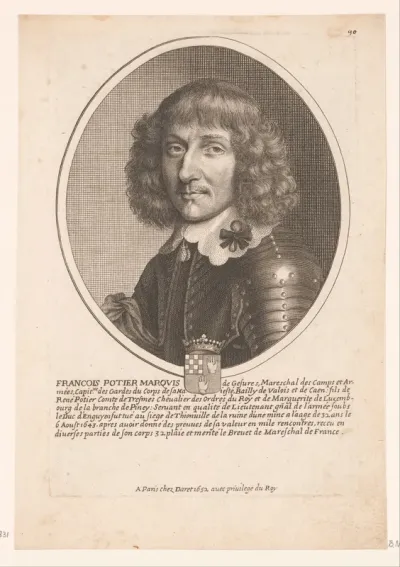 Portret van François Potier
