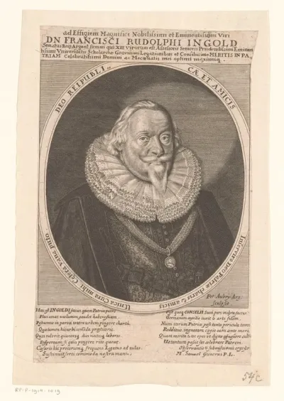 Portret van François-Rodolphe Ingold
