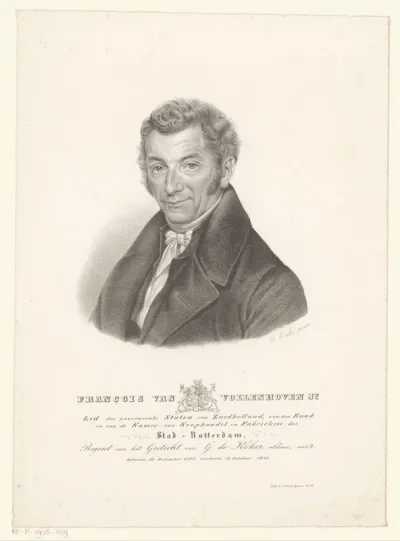 Portret van François van Vollenhoven