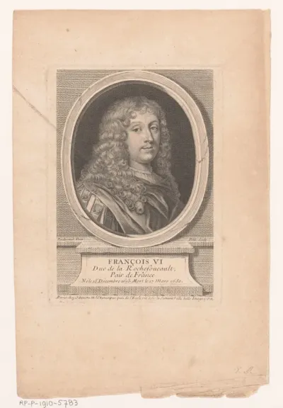 Portret van François VI de La Rochefoucauld