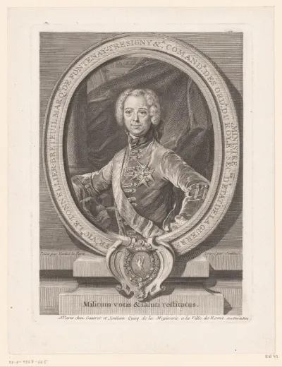 Portret van François-Victor Le Tonnelier de Breteuil