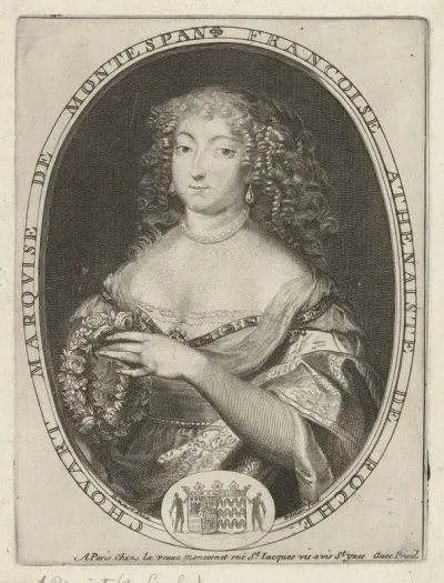 Portret van Françoise Athénaïs de Rochechouart