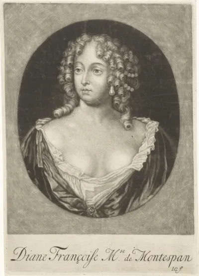 Portret van Françoise Athénaïs de Rochechouart