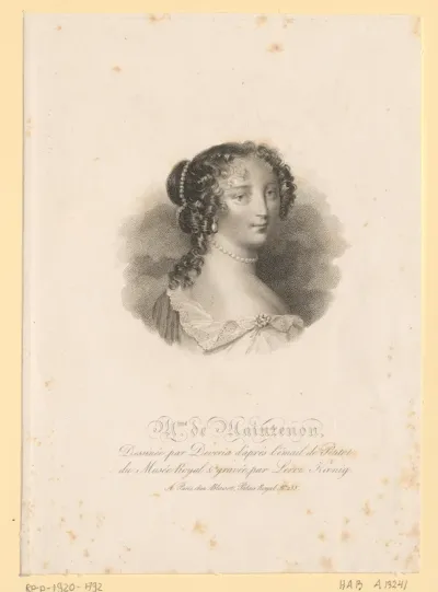 Portret van Françoise d'Aubigné, markiezin de Maintenon