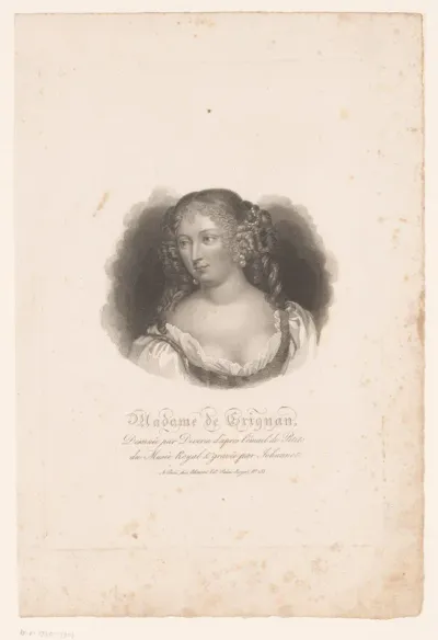 Portret van Françoise de Sévigné