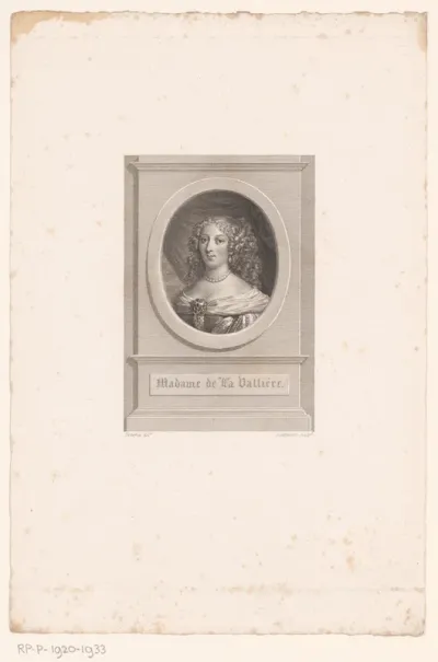 Portret van Françoise-Louise de La Vallière