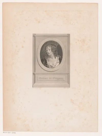 Portret van Françoise-Marguerite de Sévigné