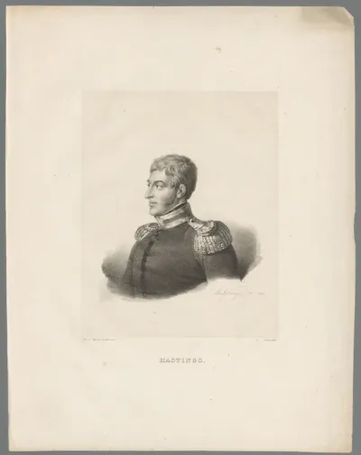 Portret van Frank Abney Hastings