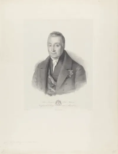 Portret van Frans Adam van der Duyn van Maasdam