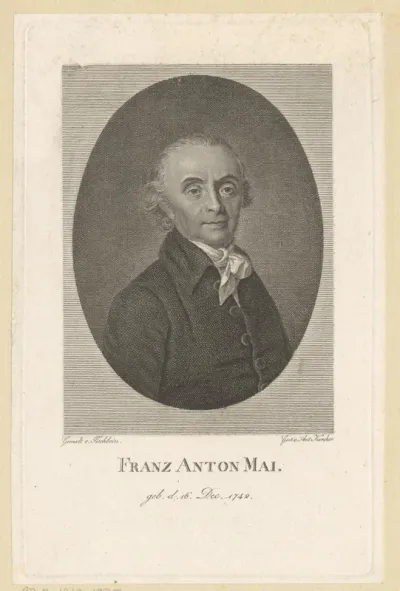 Portret van Frans Anton May