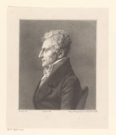 Portret van Frans Balthasar Solvyns