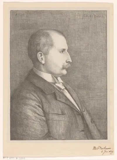Portret van Frans Bastiaanse
