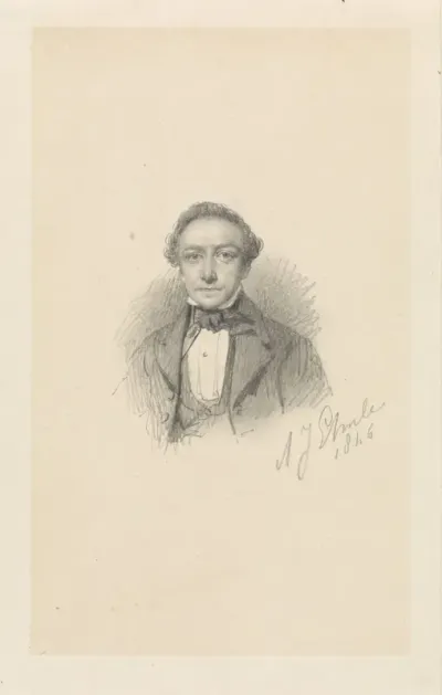 Portret van Frans Breuhaus de Groot