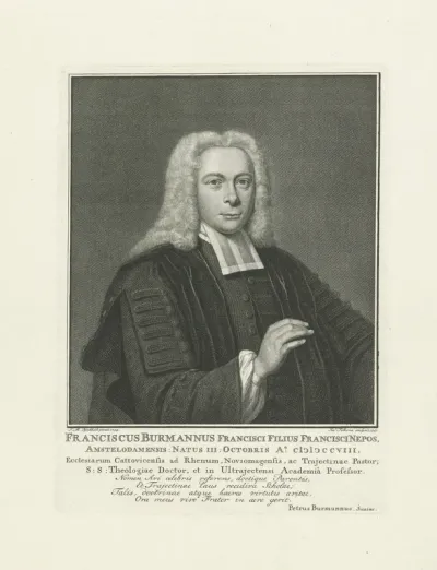 Portret van Frans Burman (II)