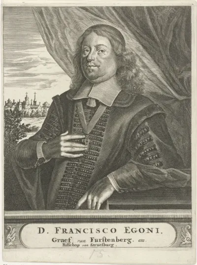 Portret van Frans Egon, graaf van Fürstenberg