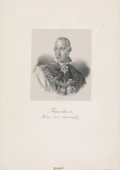 Portret van Frans I, keizer van Oostenrijk
