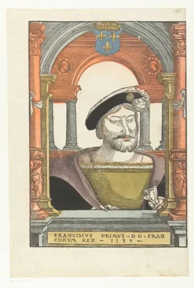 Portret van Frans I van Frankrijk