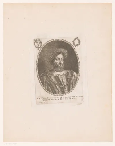 Portret van Frans I van Franrijk