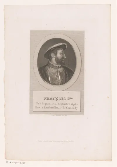 Portret van Frans I van Valois-Angoulême