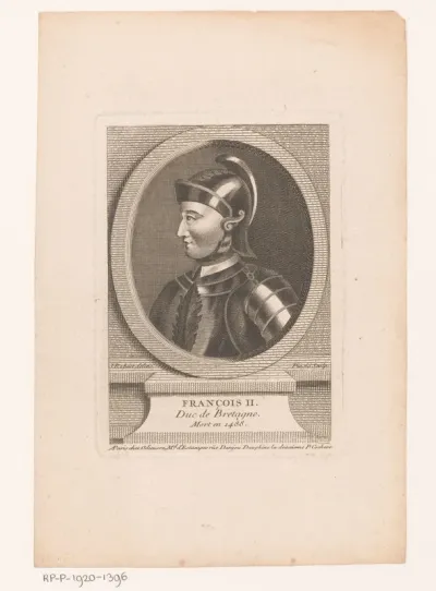 Portret van Frans II van Bretagne