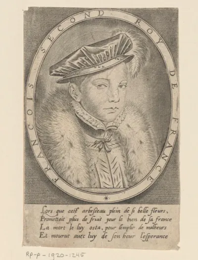 Portret van Frans II van Frankrijk