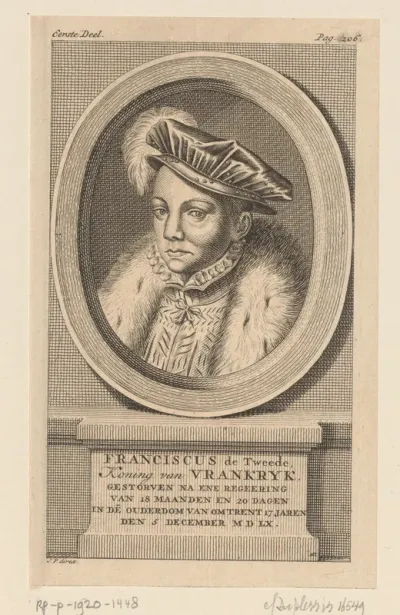Portret van Frans II van Frankrijk