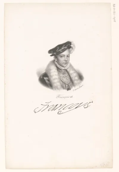Portret van Frans II van Frankrijk
