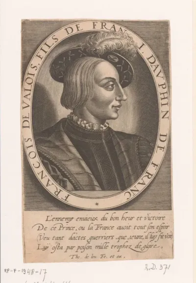 Portret van Frans III, hertog van Bretagne