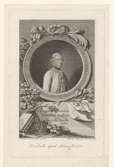 Portret van Frans Joseph Kinsky
