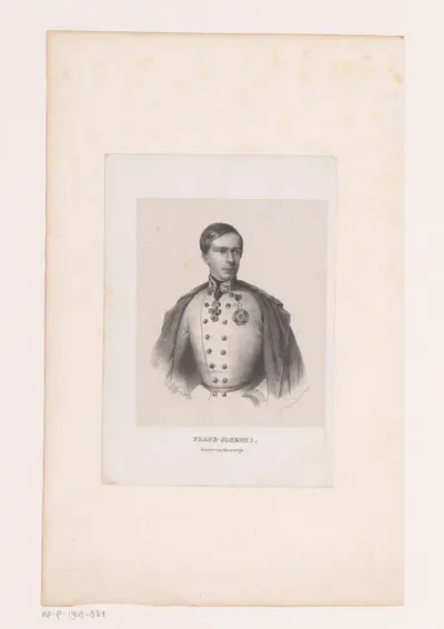 Portret van Frans Jozef I van Oostenrijk