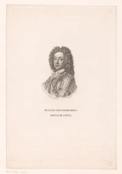Portret van Frans Lodewijk van Bourbon-Conti