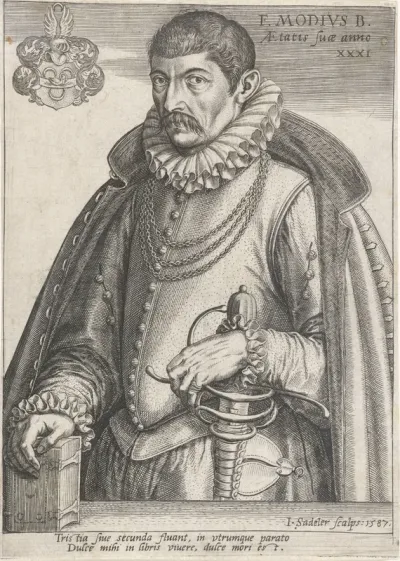 Portret van Frans Modius