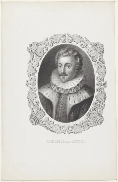 Portret van Frans van Anjou